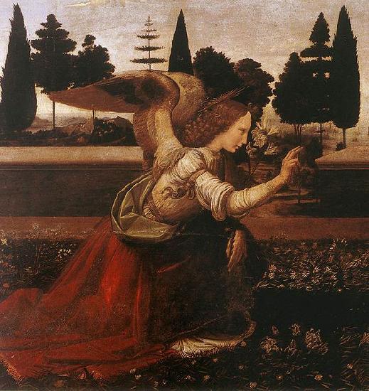 LEONARDO da Vinci The Annunciation China oil painting art